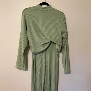 Nasty Gal Matching Sweatsuit Set small